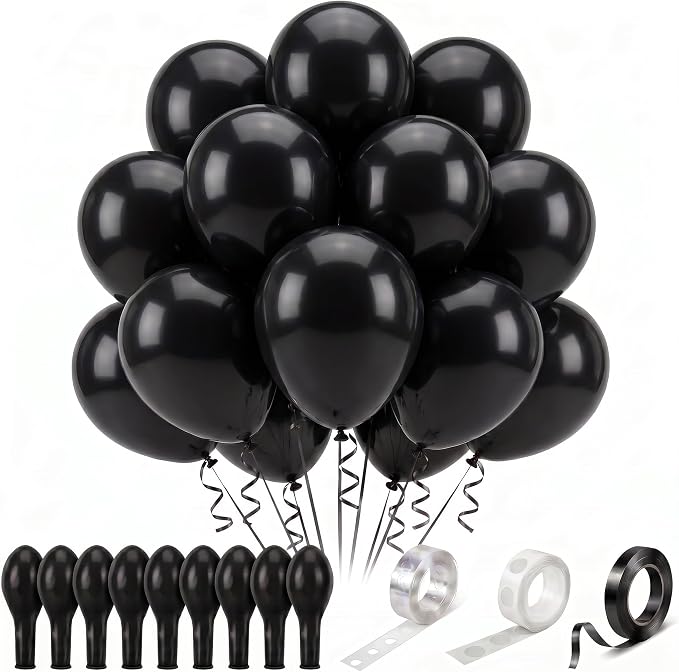 Balloons 100 Pack 12 Inch – Latex Party Balloons by Vian