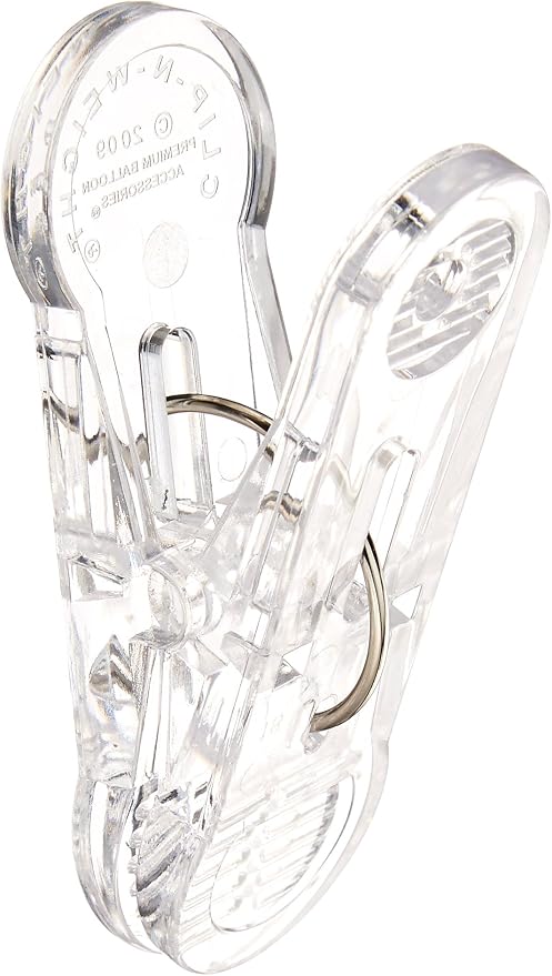 Clear Clip-N-Weights Balloon Weights, 30 g by Unknown