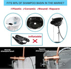 Massage Salon & Spa Basin Faucet, Water Circulation Rack for Head Hair Salon Head Spa Frame Head Therapy Device 180° Arc Design