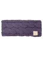 C.C Children's Kids' Winter Warm Cable Knit Fuzzy Lined Ear Warmer Headband