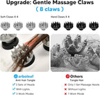 arboleaf Scalp Massager Electric, Portable Head Massager Scalp Stress Relax, Waterproof Rechargeable 6 in 1 Hair Massage, Ideal for Relaxation and Wellness, Gifts for Her and Him