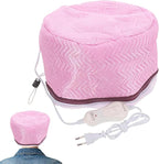 Steamer Hair, 2 Level Heat Electric Drying Hood, Portable Hair Heat Cap with Adjustable Temperature for Deep Conditioning, Home Spa Salon Professional Styling for Women Girls Care