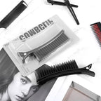 2PCS Hair Clips for Styling Sectioning, Professional Alligator Grip Clips for Salon & Home Styling - Non-Slip Sectioning Hair Holders, Perfect for Haircuts & Dyeing- Hair DIY Accessories
