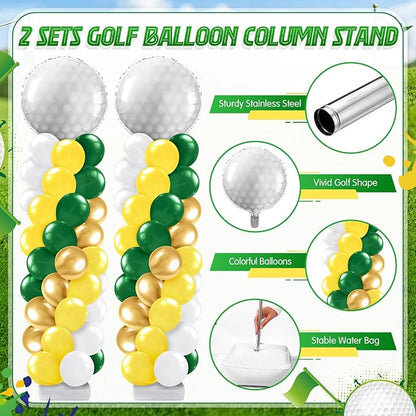 Kasyat 2 Set Golf Balloon Column Stand Kit - Image 4