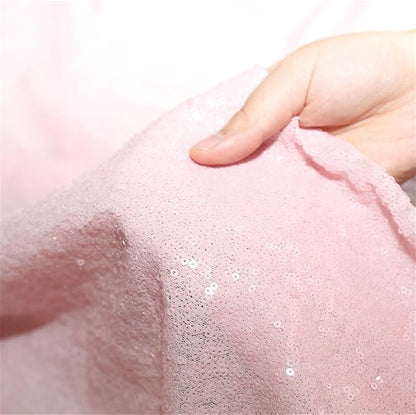 Eternal Beauty Pink 3mm Sequin Backdrop 7x7 Ft - Image 6