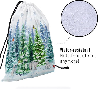 Forest Bear Birds Grip Bag - Image 4