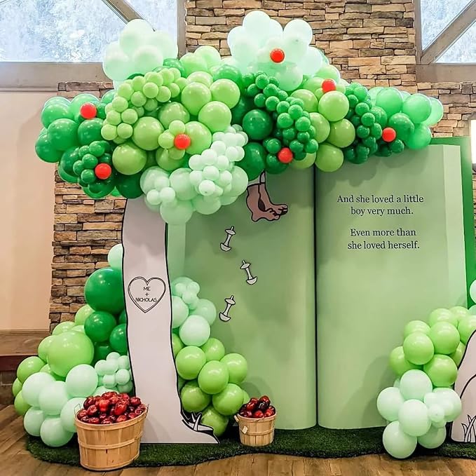 12 Inch Light Green Balloons, 3.2g/100 Pcs Thick Balloons, Matte Latex Balloons - Image 6