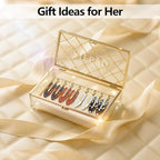 8 Pcs No bend Hair Clips No Crease Makeup Duckbill Clip No Dent Creaseless Flat Alligator Hair Barrettes for Salon Hairstyle Women Girls Accessories Cellulose Acetate(Caramel)
