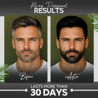 Black Hair Color Shampoo for Men – 5 in 1 Hair Dye Shampoo for Grey Hair - Instant Hair Dye with 100% Color Accuracy with Natural Ingredients - Ammonia Free - 500ml (Black)