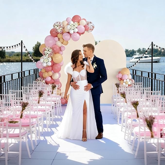 Wedding Arch Backdrop Stand Set of 2 - Image 6
