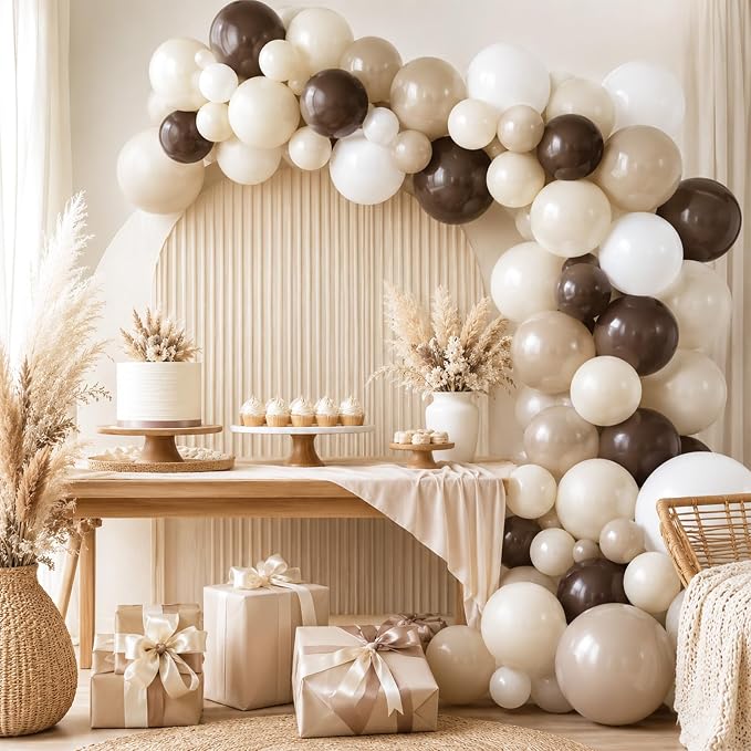 Neutral Brown Balloons - Image 8