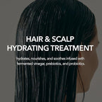 107 HAIR & SCALP HYDRATING Microbiome Treatment, Both Hair & Scalp Hydrating Scalp Treatment, Ginseng, Caffeine, and Biotin, Helps Soothe Scalp Discomfort, (6.08 fl oz)