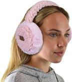 C.C Soft Winter Warm Adjustable Headband Ear Warmer Earmuffs