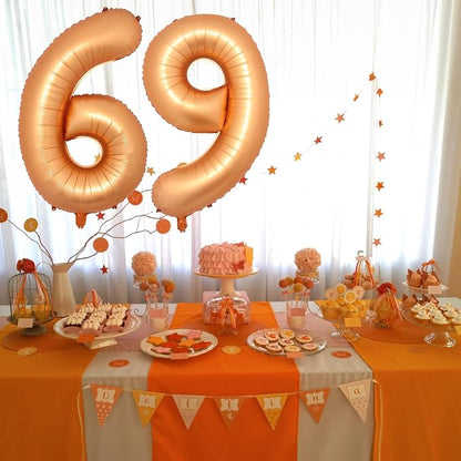 Large Foil Number 4 Balloons, 40 Inch Number Balloon 4 Decor - Image 6