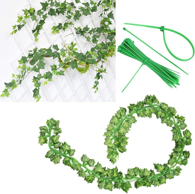 Fake Vines for Room DecorArtificial Plant Ivy Garland 1 Stand 150FT Long - Image 3