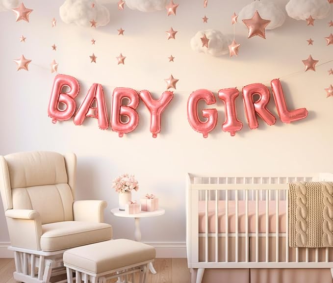 Rose Gold Letter Balloons - Image 2