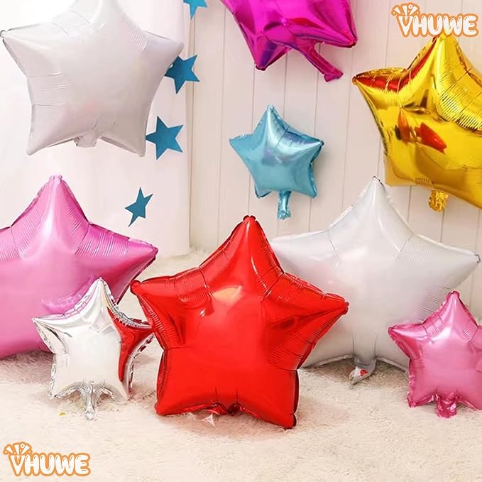 Red Star Balloons 18 Inch - Image 6