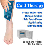 Fittest Pro Gel Ice Pack for Hot Cold Compress, Gel Ice Packs for Injuries, Reusable, Soft Ice Packs for Injuries Reusable, Injury Ice Pack