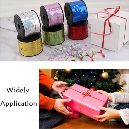 100 Yards Curling Ribbon-Balloon 6PCS Ribbon-Balloon String - Image 4