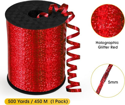 Red Curling Ribbon - Image 5