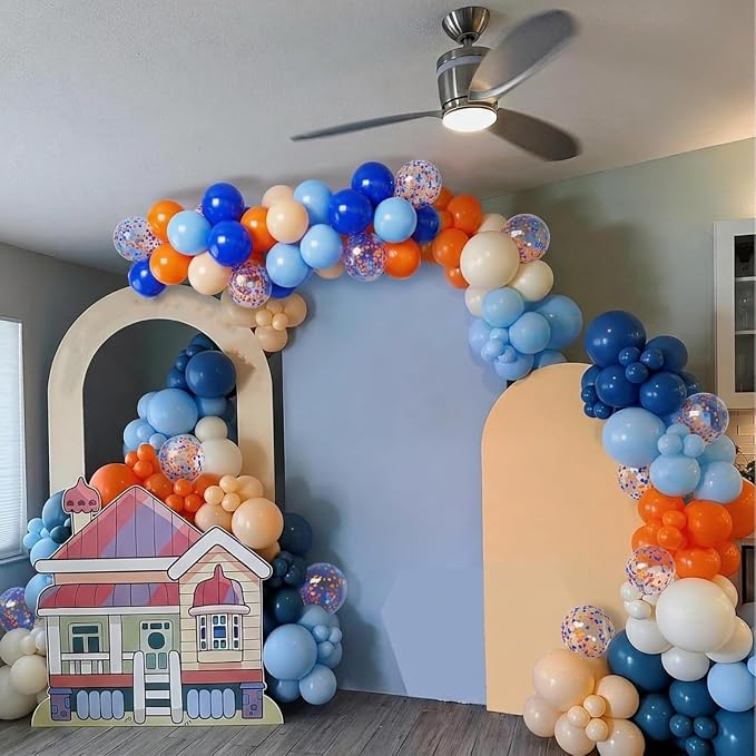 Blue and Orange Balloons - Image 5