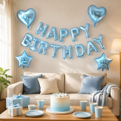 Light Blue Birthday Decorations - Image 3