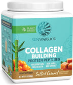 Vegan Collagen Protein Powder for Women Silica Plant Based Collagen Powder with Vegan Hair Skin and Nails Vitamins Non-GMO No Added Sugar Soy Dairy & Gluten Free (Salted Caramel, 20 Servings)