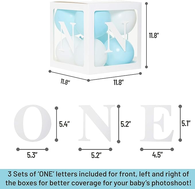 1st Birthday 'ONE' Boxes - Image 4