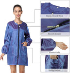 Polyester Fabric Salon Smock Professional Stylist Jacket Waterproof Haircut Cape Barber Apron