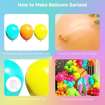 Tropical Balloons Arch kit - Image 4