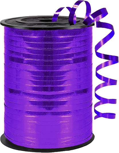 Premium Purple Curling Ribbon, 1/5" Wide x 500 Yards, by WFAUIBR