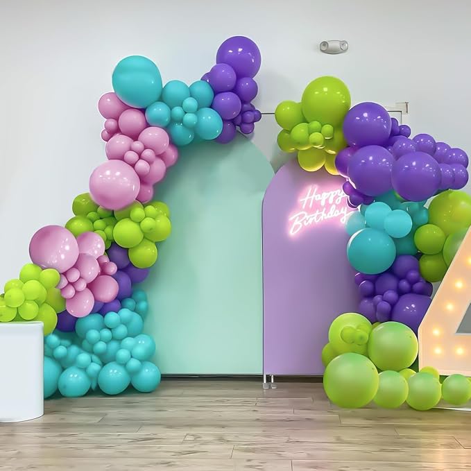 GRESATEK Monster Balloons Arch Garland Kit, Monster Cartoon Inc Balloons Party - Image 4