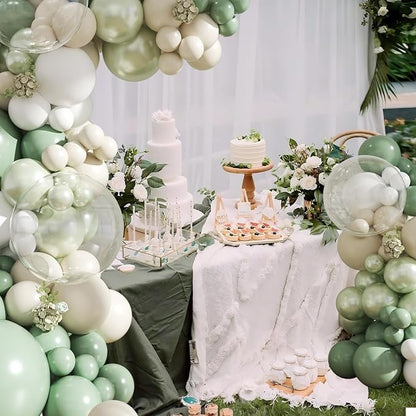 Sage Green Balloon Arch Kit for Bridal Shower Baby Shower Decorations | 108Pcs - Image 2
