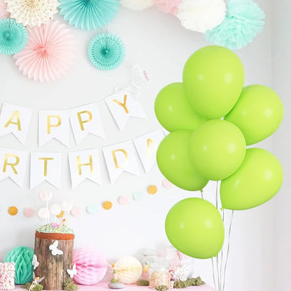 164Pcs Lime Green Balloons Garland Arch Kit Different Sizes | 18 12 10 5 inch - Image 5