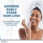 Elon Complete Kit for Early Hair Loss – Elon Scalp Cleaner & Leave-In Treatment + Matrix 5000 Supplement - Suitable for All Hair Types – Paraben Free & Sulfate Free