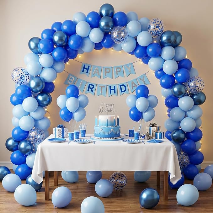 Blue Balloon Arch Kit - Image 4