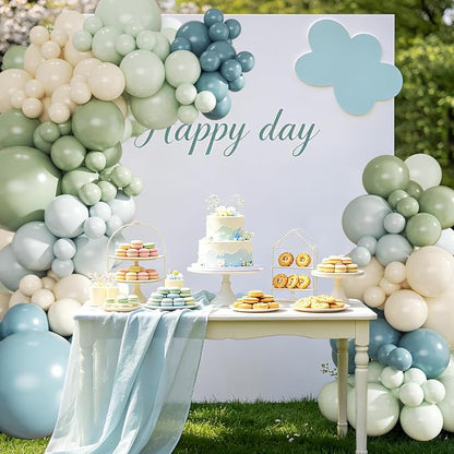 Blue and Green Balloon Arch Kit - Image 3