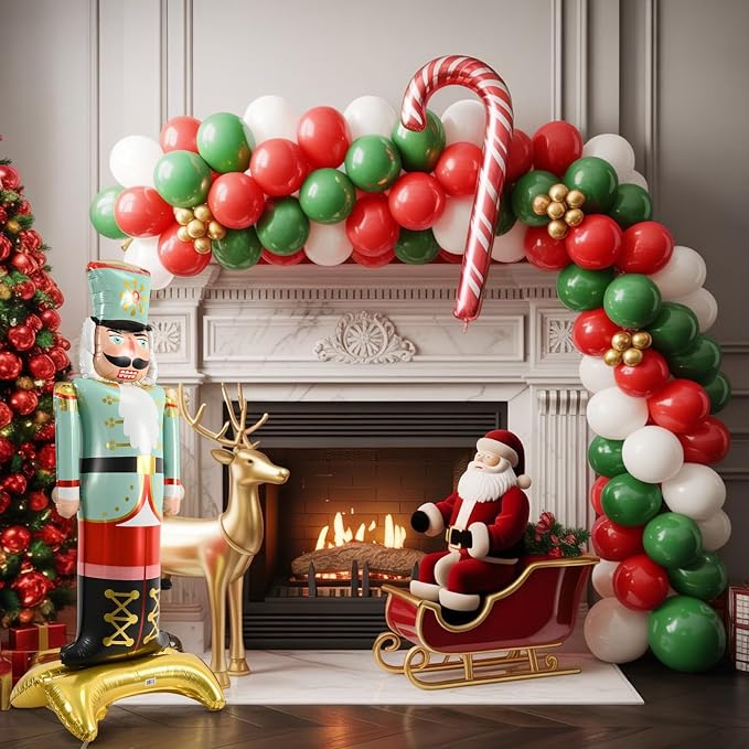 48" Large Nutcracker Foil Balloon - Image 7