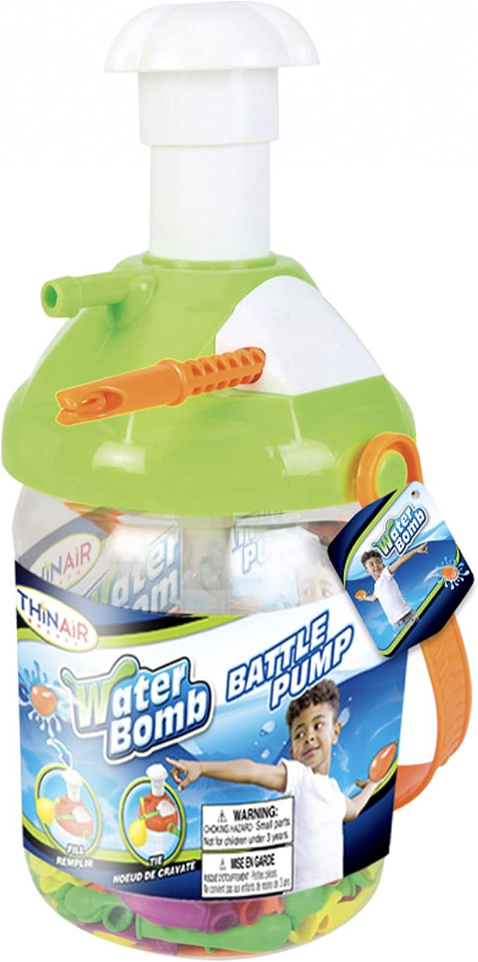 Water Balloon Pump with Tying Tool & Carrying Handle | Easy-to-Use Balloon - Image 8