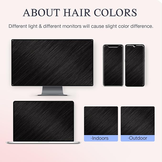 DOORES Human Hair Clip in Extensions 20 Inch 110g 7pcs, Invisi Edge Seamless Real Human Clip in Hair Extensions Invisible Remy Virgin Clipins Straight Skin Weft Thickening, 1B Natural Black