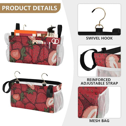 Bedside Caddy Hanging Bunk Bed Caddy Bed Organizer Hanging Pocket - Image 5
