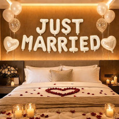52 Pcs Cream Letter Balloons 16 Inch Mylar Foil Alphabet Letters 2 Sets A- Z - Image 9