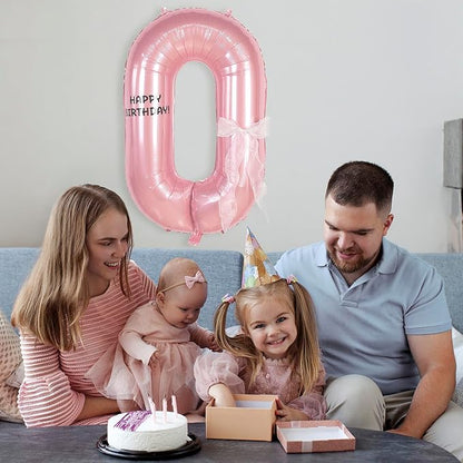 Happy birthday Big Number Balloons Foil Birthday Balloon Number Balloons Happy - Image 3