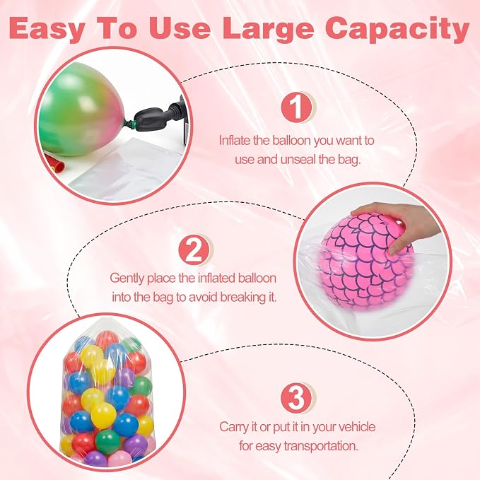 4Pcs 98.4" x 59" Extra Large Balloon Bags - Image 7