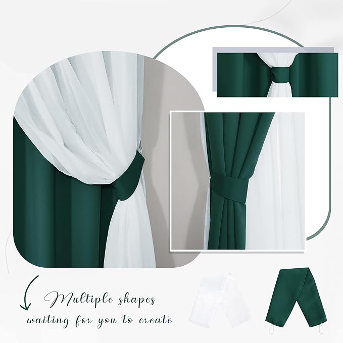 PONY DANCE Blackout Curtains 84 inches Long, 52 by 84 inches | Curtains - Image 4
