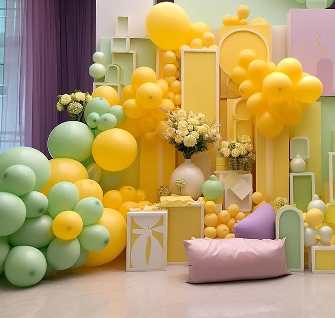 12 Inch Yellow Balloons, Baby Shower, Graduate Party Decorations - Image 5