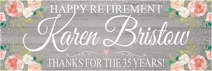 Let's Make Memories Personalized Celebration Banner by LetsMakeMemories