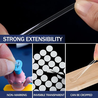 Adhesive Putty Poster Sticky Tack Removable Double Sided Sticky Dots No Trace - Image 3