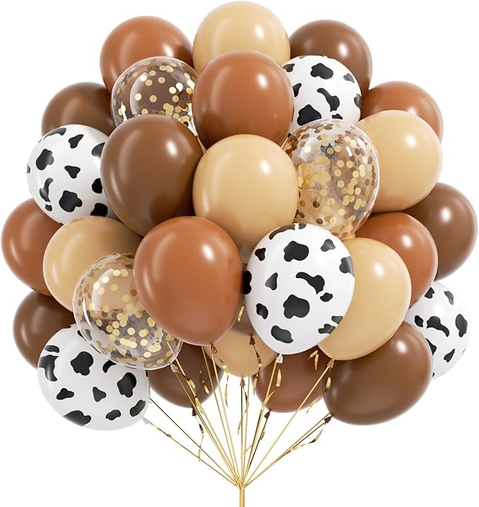 Brown Western Balloons by Vicduotex