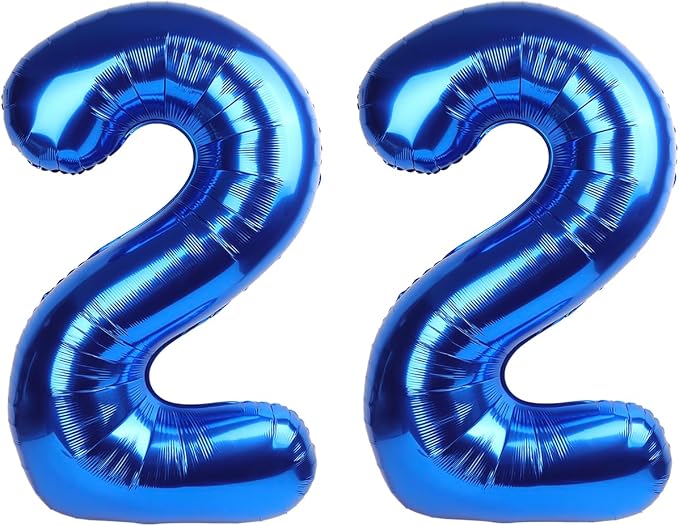 Navy Blue 22 Balloon by IWERP
